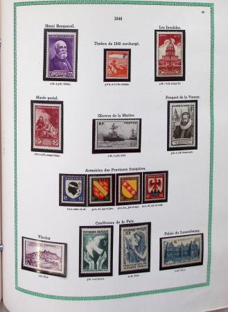 1920-1997, Collection de France neuf, en 4 volumes,