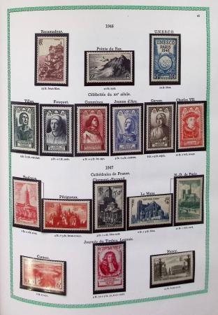 1920-1997, Collection de France neuf, en 4 volumes,