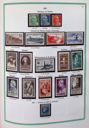 1920-1997, Collection de France neuf, en 4 volumes,