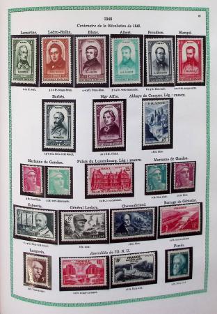 1920-1997, Collection de France neuf, en 4 volumes,