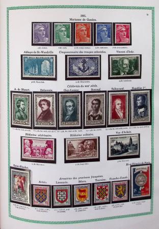 1920-1997, Collection de France neuf, en 4 volumes,