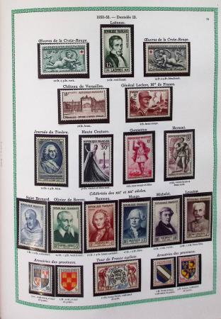 1920-1997, Collection de France neuf, en 4 volumes,