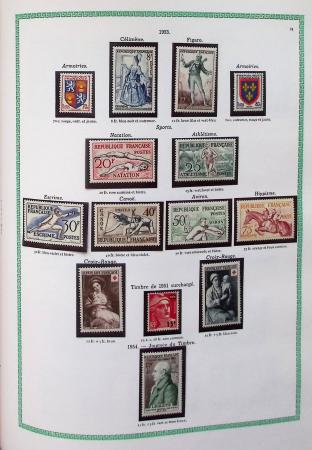 1920-1997, Collection de France neuf, en 4 volumes,