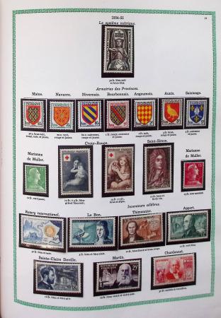1920-1997, Collection de France neuf, en 4 volumes,