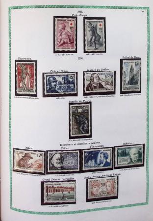 1920-1997, Collection de France neuf, en 4 volumes,