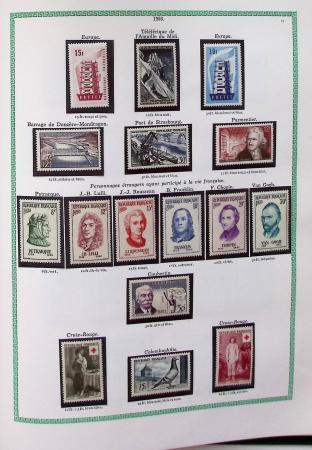1920-1997, Collection de France neuf, en 4 volumes,