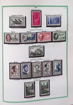 1920-1997, Collection de France neuf, en 4 volumes,
