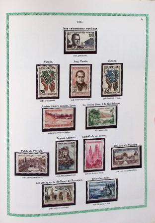 1920-1997, Collection de France neuf, en 4 volumes,