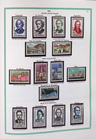 1920-1997, Collection de France neuf, en 4 volumes,