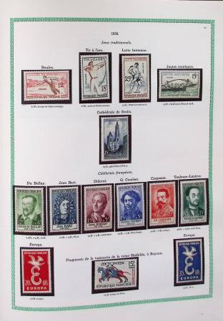 1920-1997, Collection de France neuf, en 4 volumes,