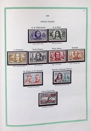 1920-1997, Collection de France neuf, en 4 volumes,