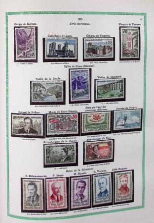 1920-1997, Collection de France neuf, en 4 volumes,