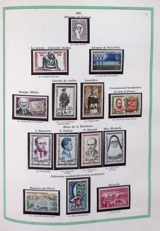 1920-1997, Collection de France neuf, en 4 volumes,