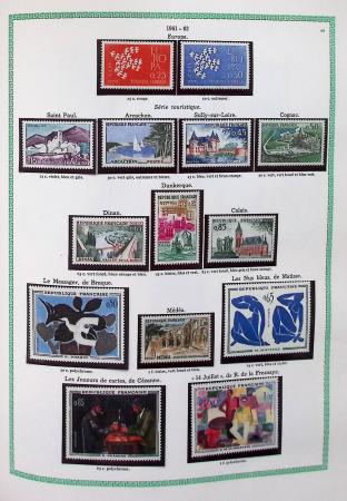 1920-1997, Collection de France neuf, en 4 volumes,