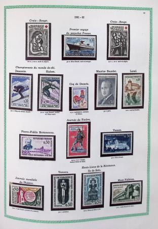 1920-1997, Collection de France neuf, en 4 volumes,