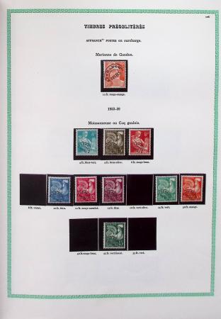 1920-1997, Collection de France neuf, en 4 volumes,