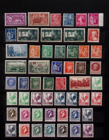 1920-1997, Collection de France neuf, en 4 volumes,