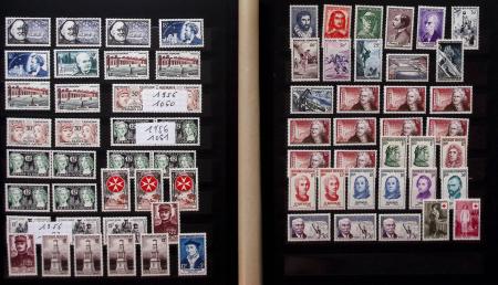 1920-1997, Collection de France neuf, en 4 volumes,