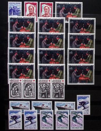 1920-1997, Collection de France neuf, en 4 volumes,