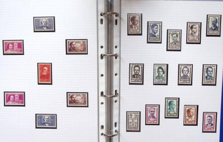 1950-2002, Lot de France en 9 volumes, rangé soit par
