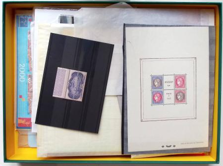 1950-2002, Lot de France en 9 volumes, rangé soit par