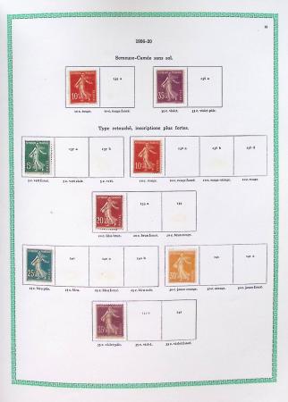 1927-2018, Collection de France neufs en 8 volumes,