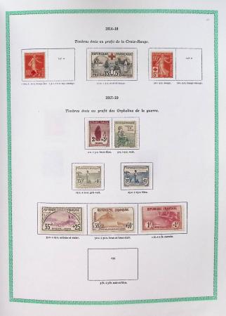 1927-2018, Collection de France neufs en 8 volumes,