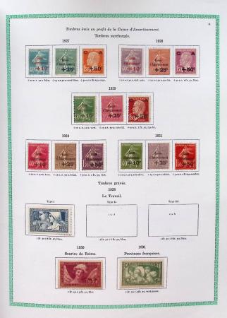 1927-2018, Collection de France neufs en 8 volumes,