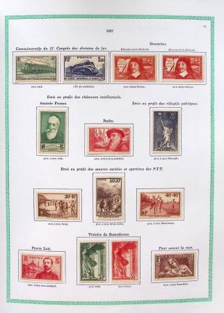 1927-2018, Collection de France neufs en 8 volumes,