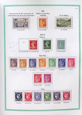 1927-2018, Collection de France neufs en 8 volumes,