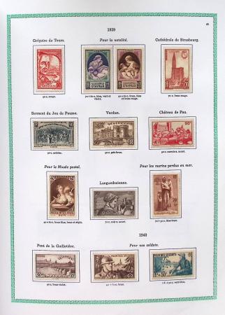 1927-2018, Collection de France neufs en 8 volumes,