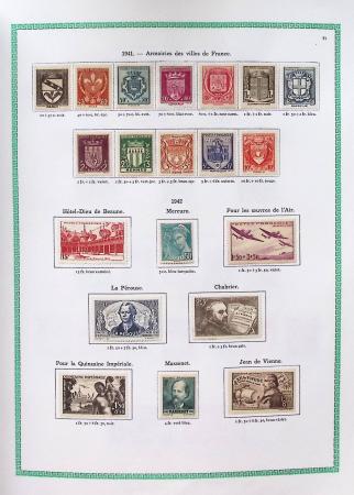 1927-2018, Collection de France neufs en 8 volumes,