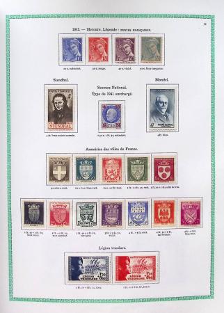 1927-2018, Collection de France neufs en 8 volumes,