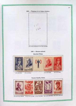1927-2018, Collection de France neufs en 8 volumes,