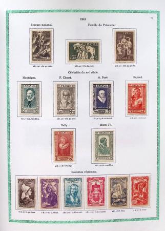 1927-2018, Collection de France neufs en 8 volumes,
