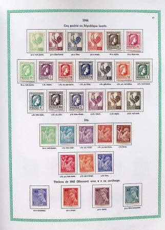 1927-2018, Collection de France neufs en 8 volumes,