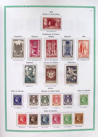 1927-2018, Collection de France neufs en 8 volumes,