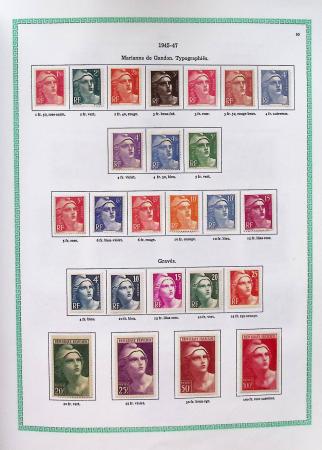 1927-2018, Collection de France neufs en 8 volumes,