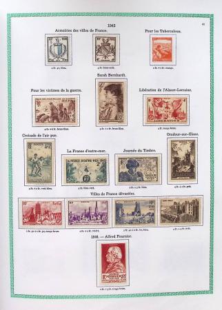 1927-2018, Collection de France neufs en 8 volumes,