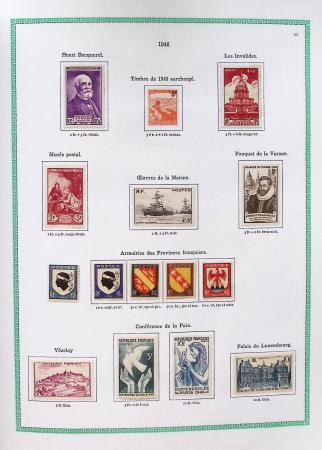 1927-2018, Collection de France neufs en 8 volumes,
