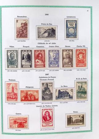 1927-2018, Collection de France neufs en 8 volumes,