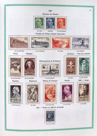 1927-2018, Collection de France neufs en 8 volumes,