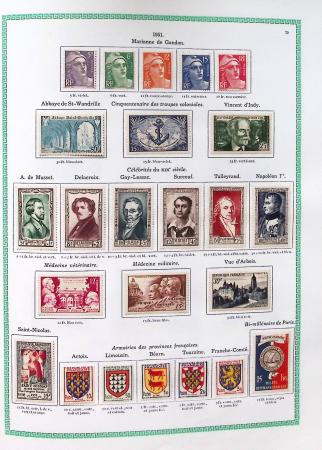1927-2018, Collection de France neufs en 8 volumes,