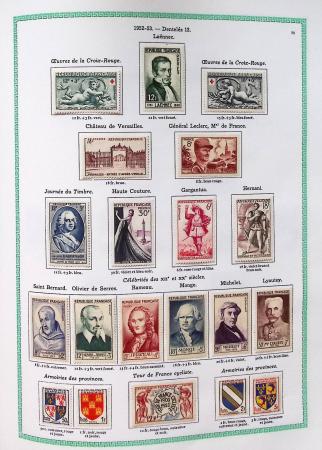 1927-2018, Collection de France neufs en 8 volumes,