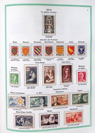 1927-2018, Collection de France neufs en 8 volumes,