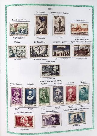 1927-2018, Collection de France neufs en 8 volumes,