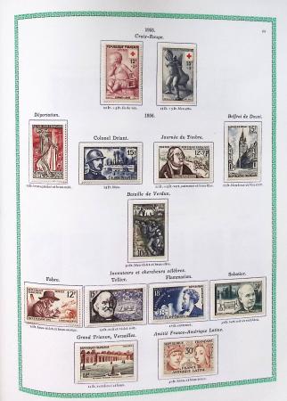 1927-2018, Collection de France neufs en 8 volumes,