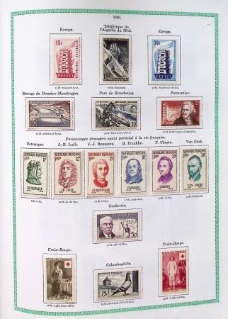 1927-2018, Collection de France neufs en 8 volumes,