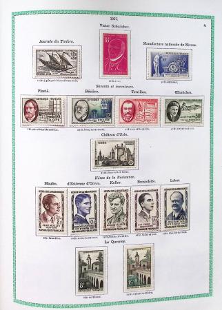 1927-2018, Collection de France neufs en 8 volumes,