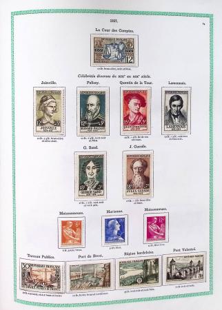 1927-2018, Collection de France neufs en 8 volumes,